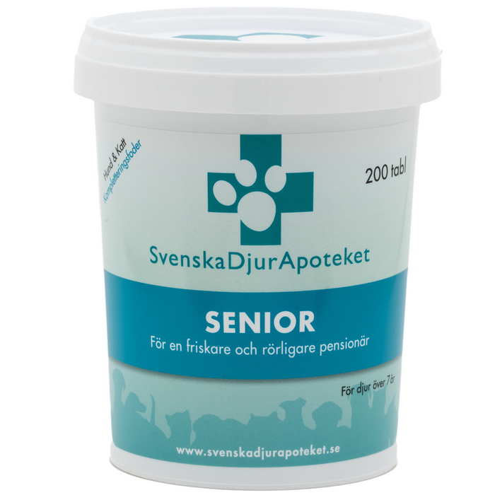 Svenska Djurapoteket Senior 200tab