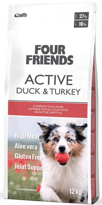 FourFriends Dog Active Duck & Turkey