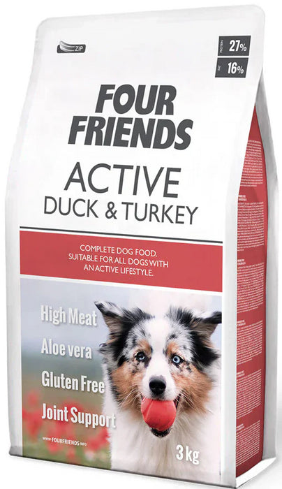 FourFriends Dog Active Duck & Turkey