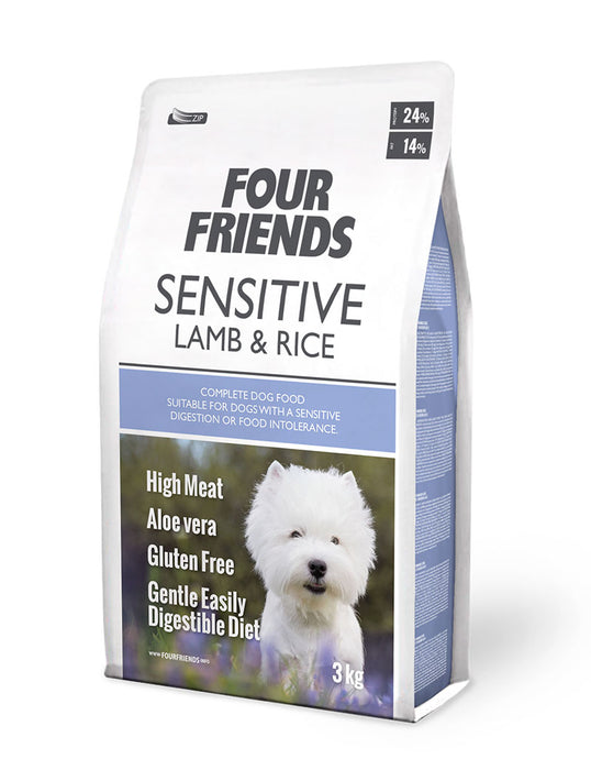 FourFriends Dog Sensitive Lamb & Rice