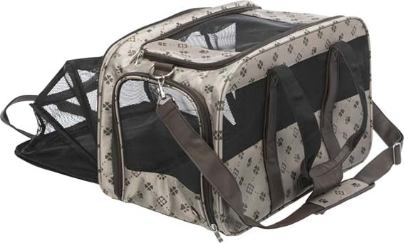 Trixie Transportväska Maxima Utfällbar 33x32x54cm Beige/Brun