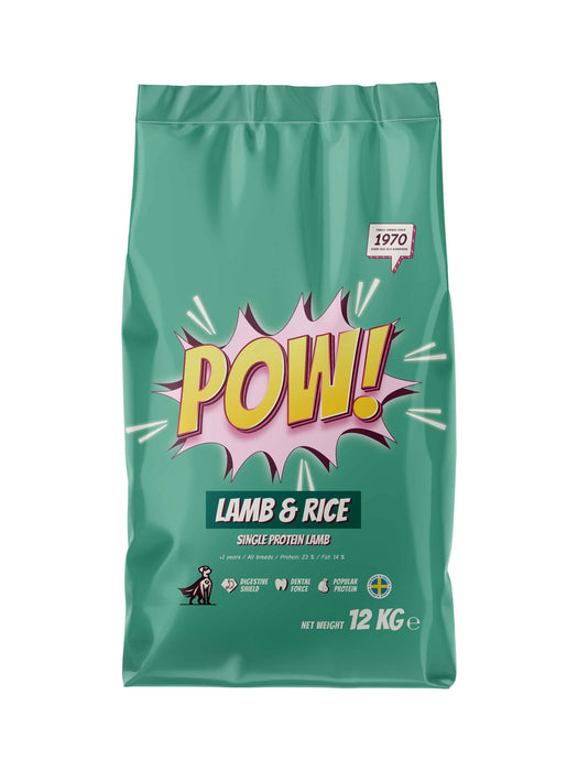 POW! Dog Adult Lamb & Rice 12kg