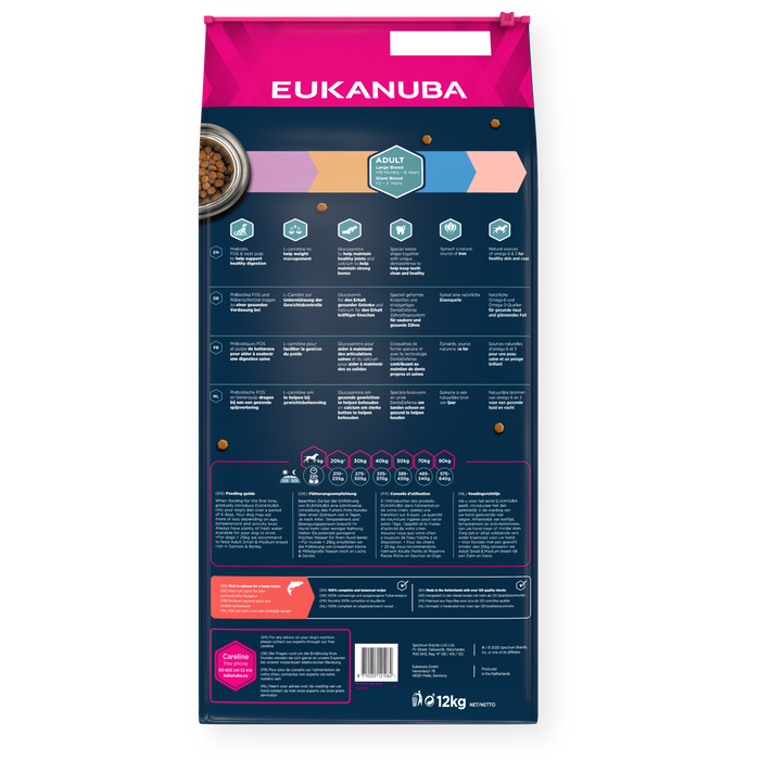 Eukanuba Puppy Large Breed Salmon & Barley 12kg