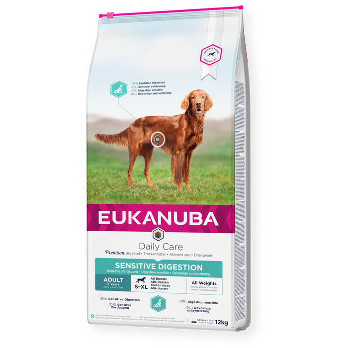 Eukanuba Daily Care Sensitive Digestion Adult All Breed 12kg