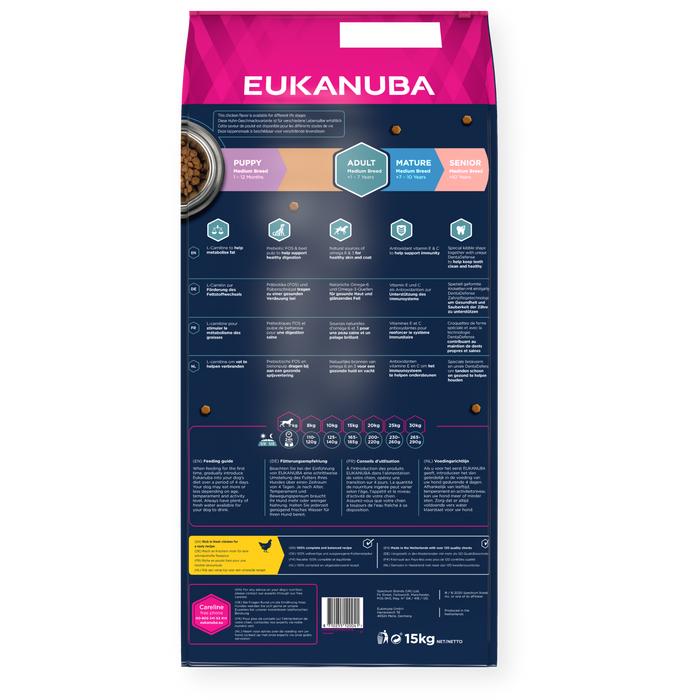 Eukanuba Adult Medium Breed Fresh Chicken