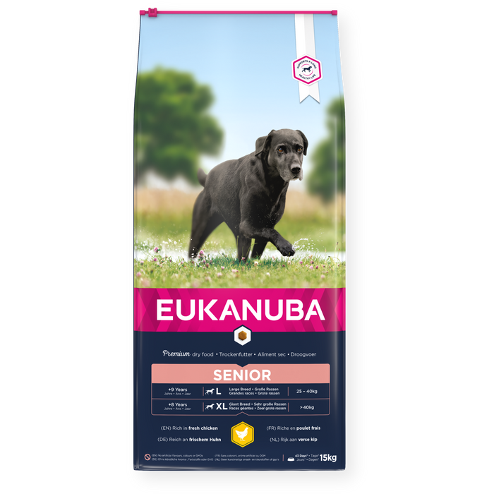 Eukanuba Senior Medium Breed Fresh Chicken 15kg