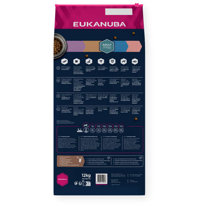 Eukanuba Grain Free All Breeds Venison 12kg