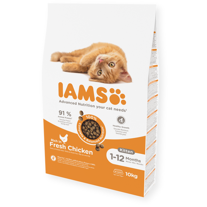 Iams Cat Kitten Chicken 10kg