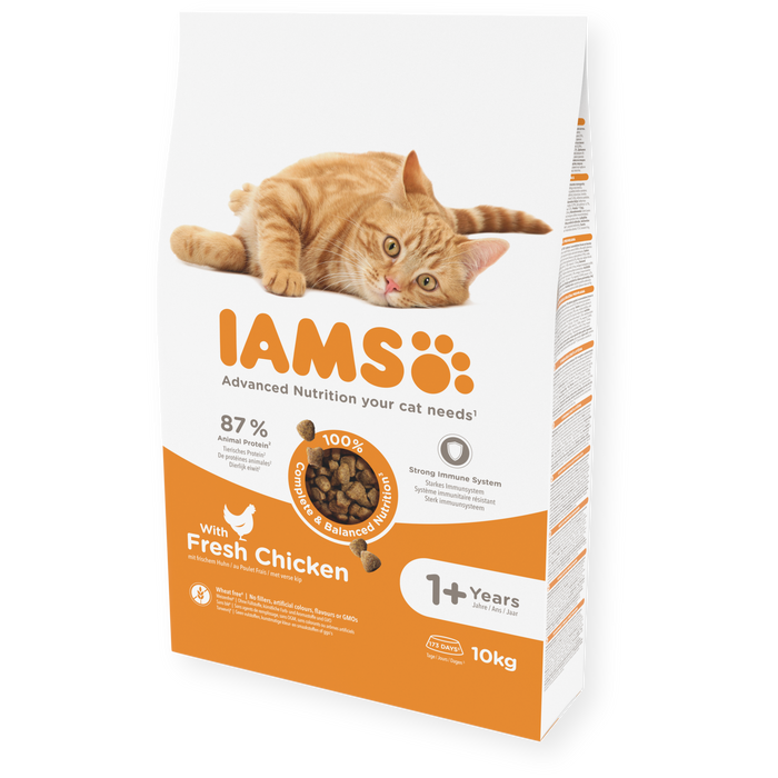 Iams Cat Adult Chicken 10kg