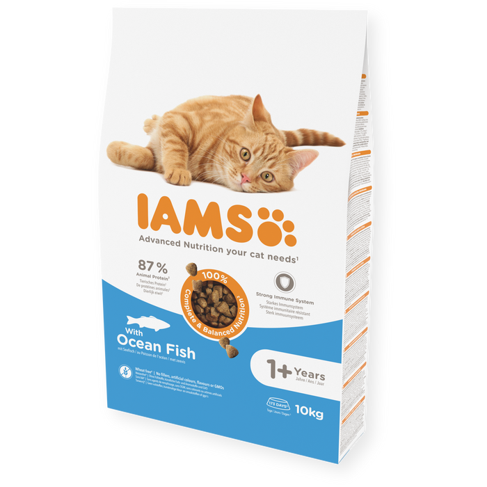 Iams Cat Adult Ocean Fish 10kg