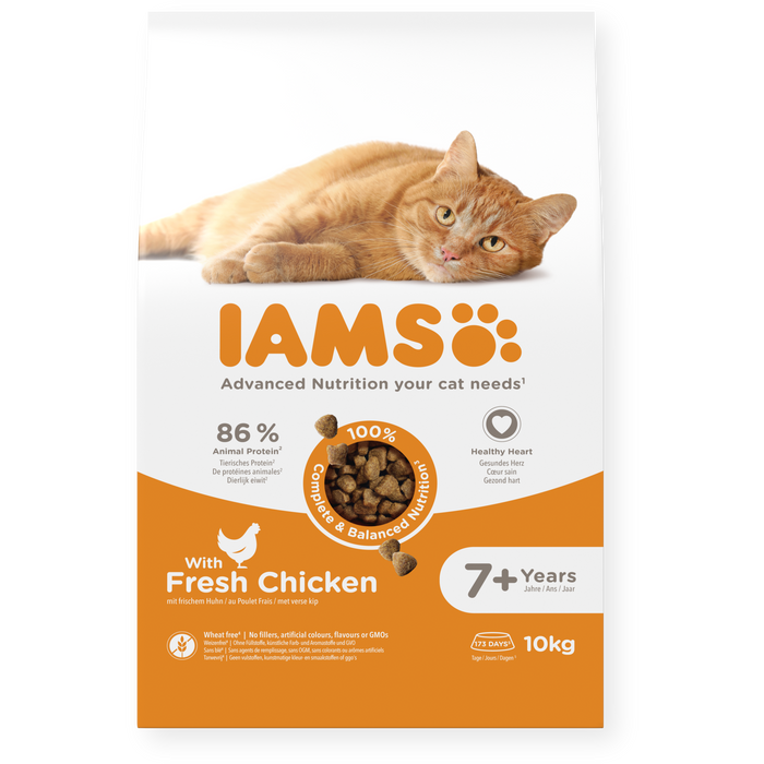 Iams Cat Senior Chicken 10kg