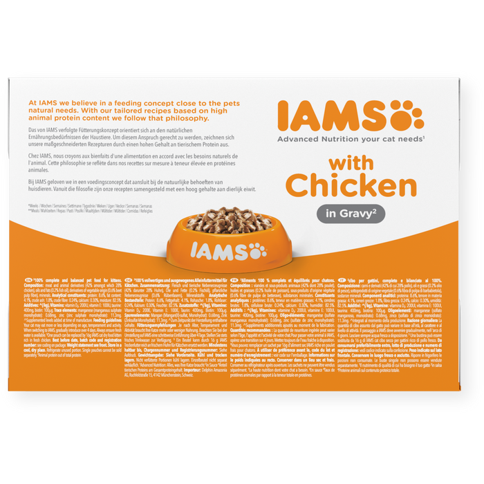 Iams Delights Gravy Kitten 85g x12