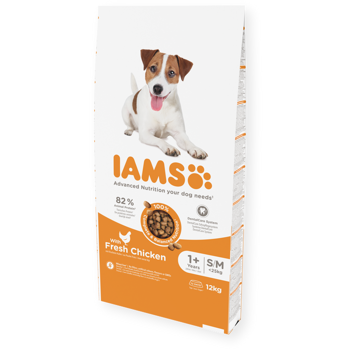 Iams Dog Adult Small & Medium Chicken 12kg