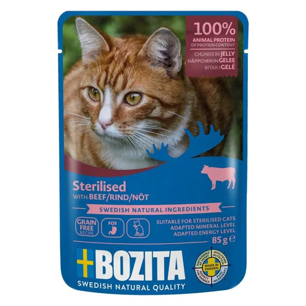 Bozita Sterilised Beef Jelly 85g