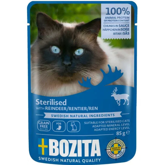 Bozita Sterilised Reindeer Sauce 85g