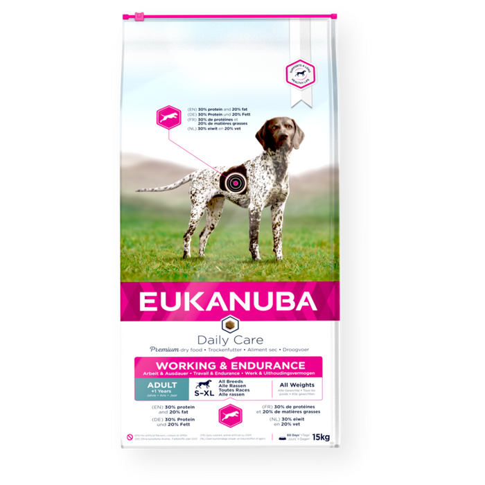 Eukanuba Daily Care Working & Endurance Adult All Breed 15kg