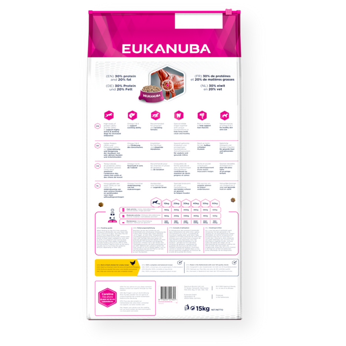 Eukanuba Daily Care Working & Endurance Adult All Breed 15kg