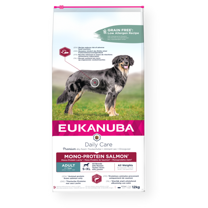 Eukanuba Daily Care mono-protein Salmon 12kg