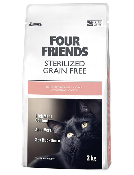 FourFriends Cat Grain Free Sterilized