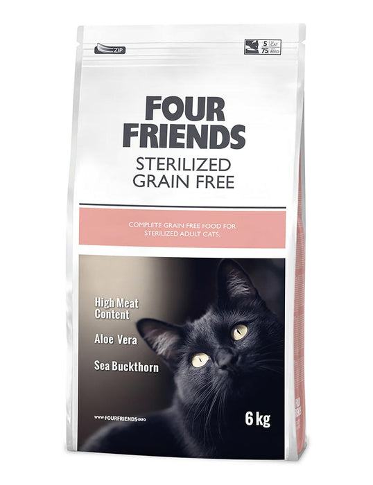 FourFriends Cat Grain Free Sterilized