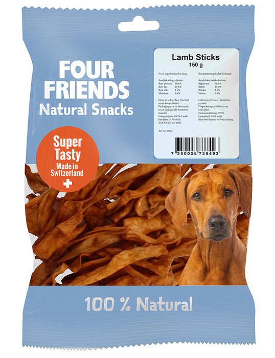 FourFriends Dog Lamb Sticks x8