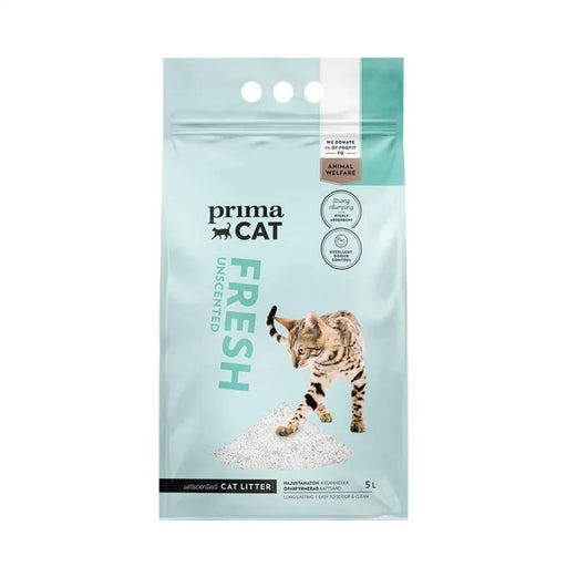 PrimaCat Fresh Unscented Kattsand Vit