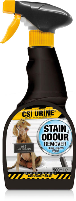 CSI Urine Dog Spray Fläck & Luktborttagare 500ml